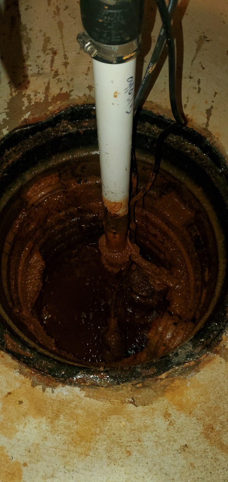 Crock Sump Pump Cleaning and Replacement Black River Radon LLC